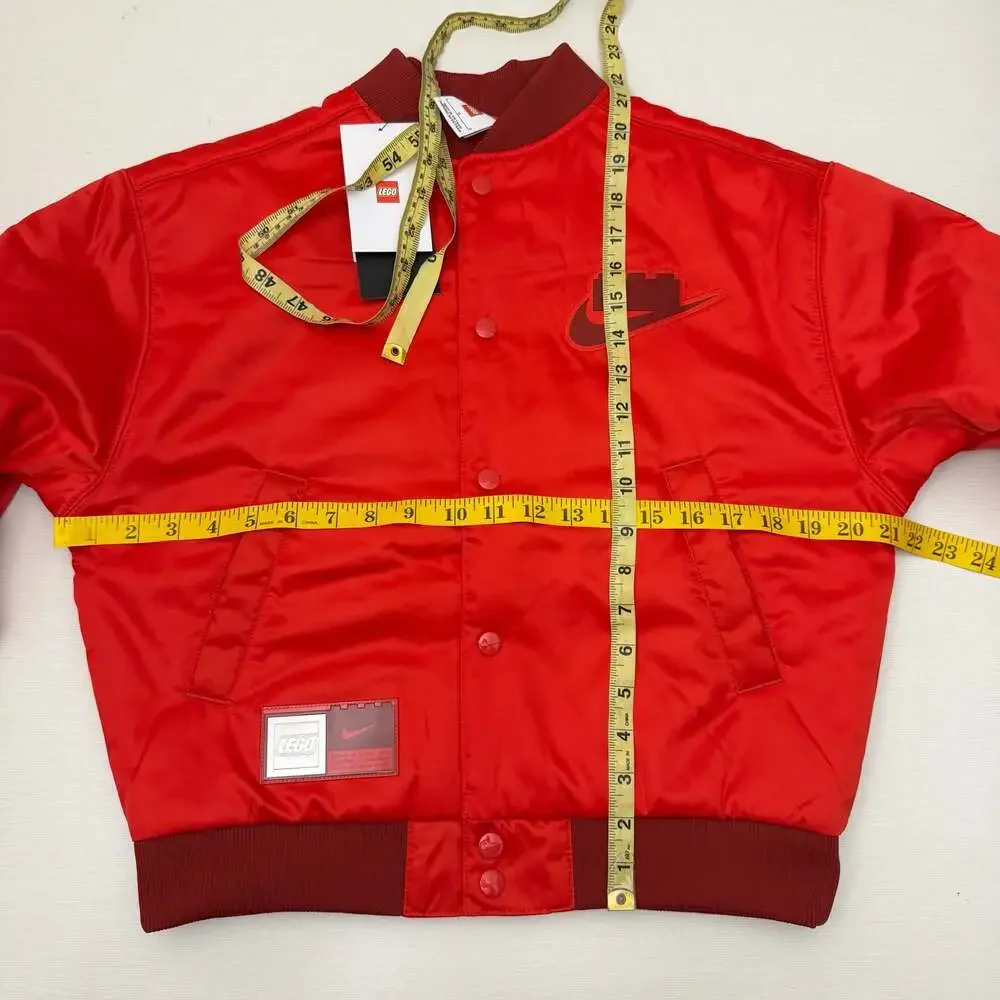 Nike x LEGO Collection Basketball Jacket Red Big Kids Large